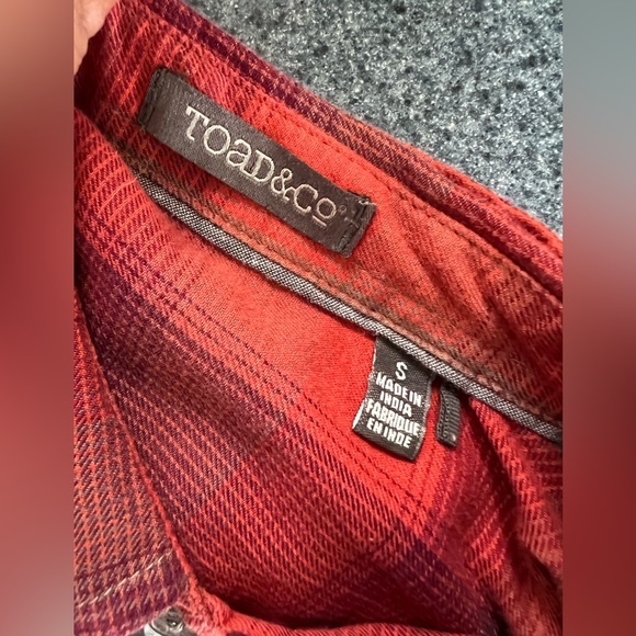 Toad&CO plaid tunic/dress Small - Picture 10 of 10